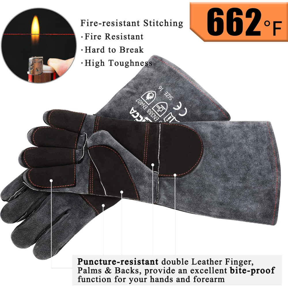 Protect Yourself with Strong Animal Handling Gloves Available on Amazon