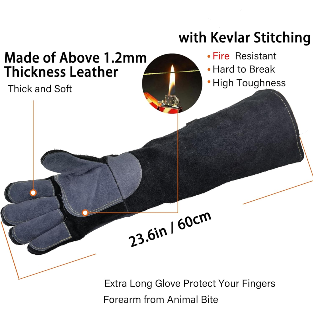 Protect Yourself with Strong Animal Handling Gloves Available on Amazon