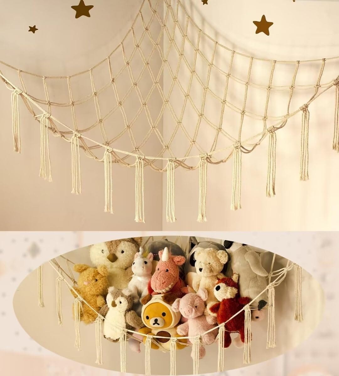 Cozy Stuffed Animal Hammocks for a Clutter-Free Space