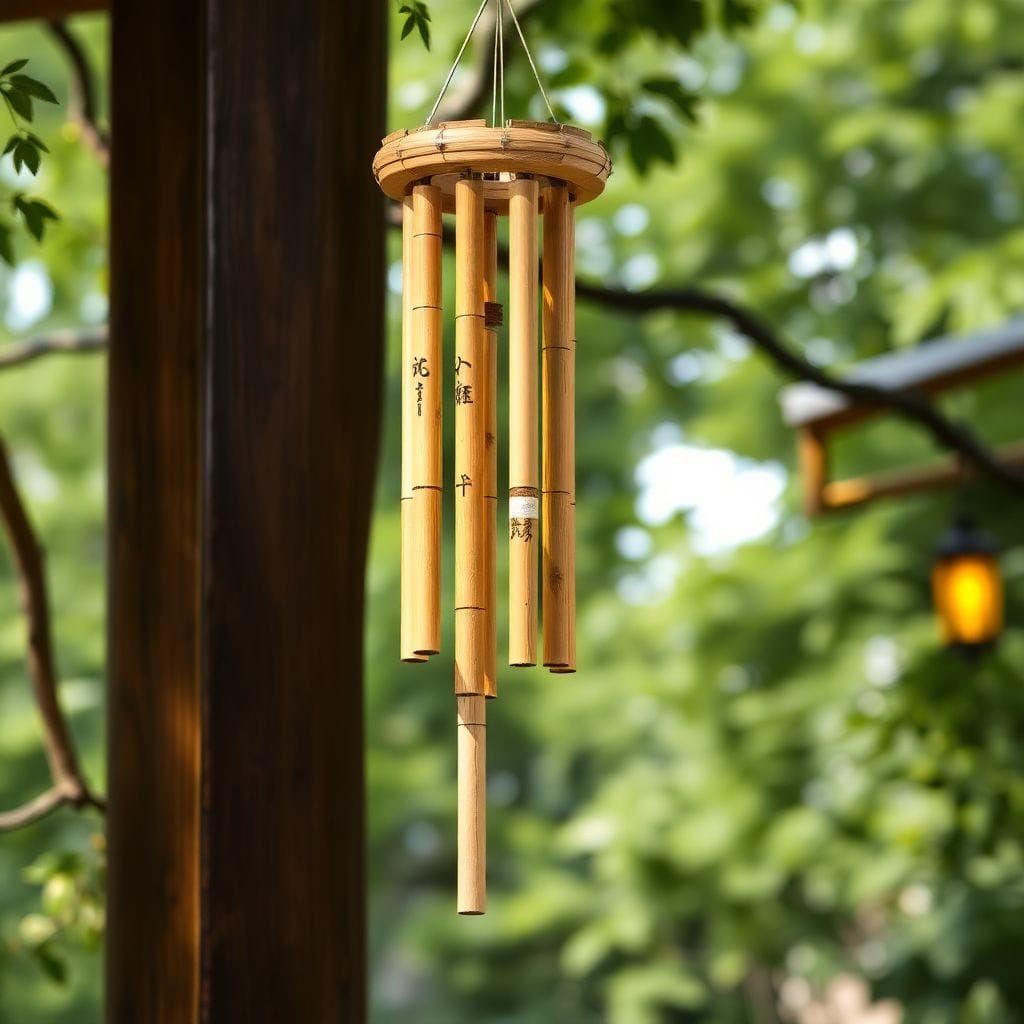 Transform Your Yard with Stunning Bamboo Wind Chimes from Amazon