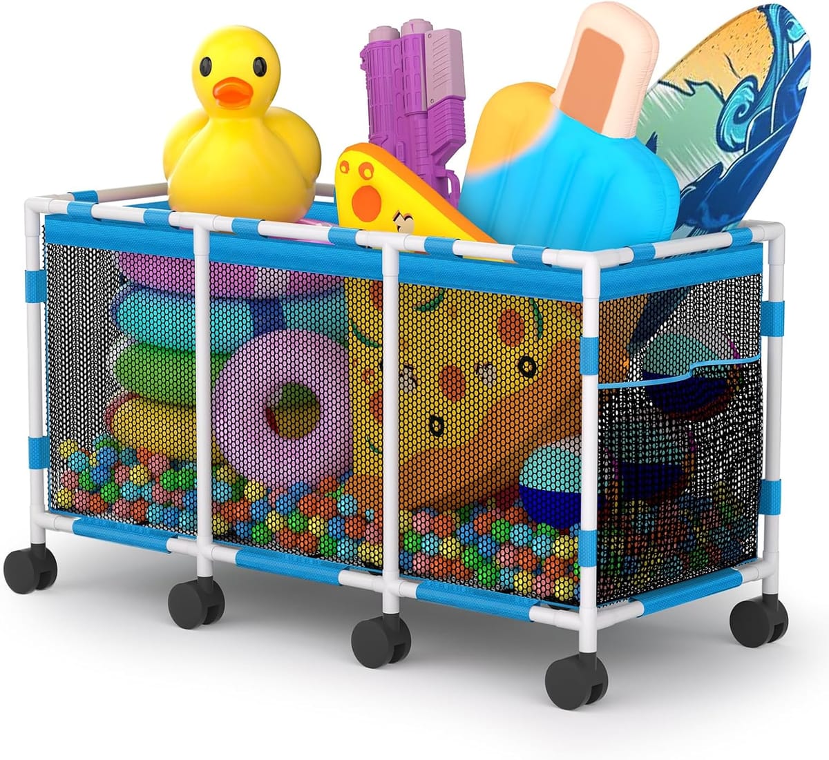 Creative Pool Toy Storage Solutions for a Clutter-Free Oasis