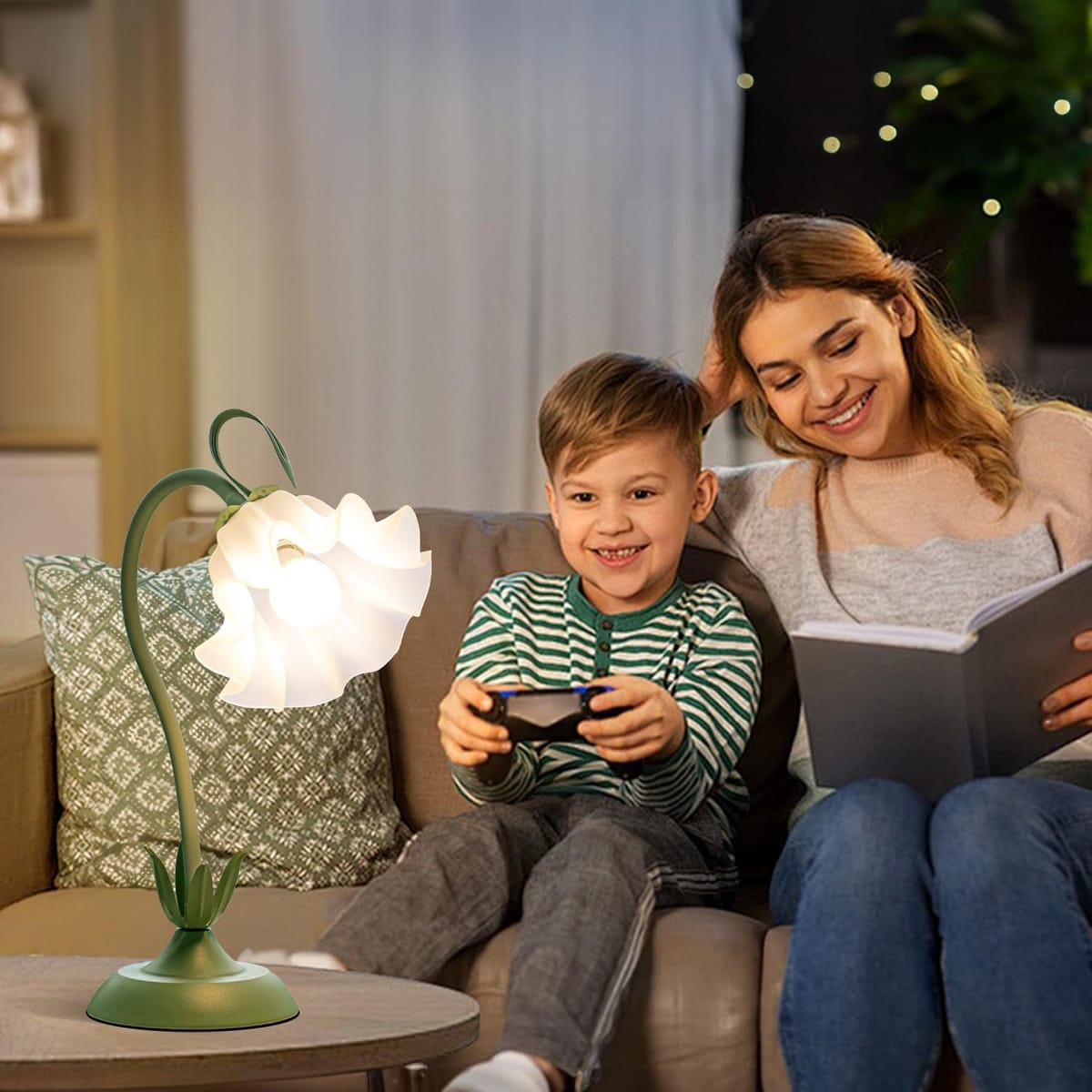 Transform Your Space with a Charming Vintage Flower Table Lamp