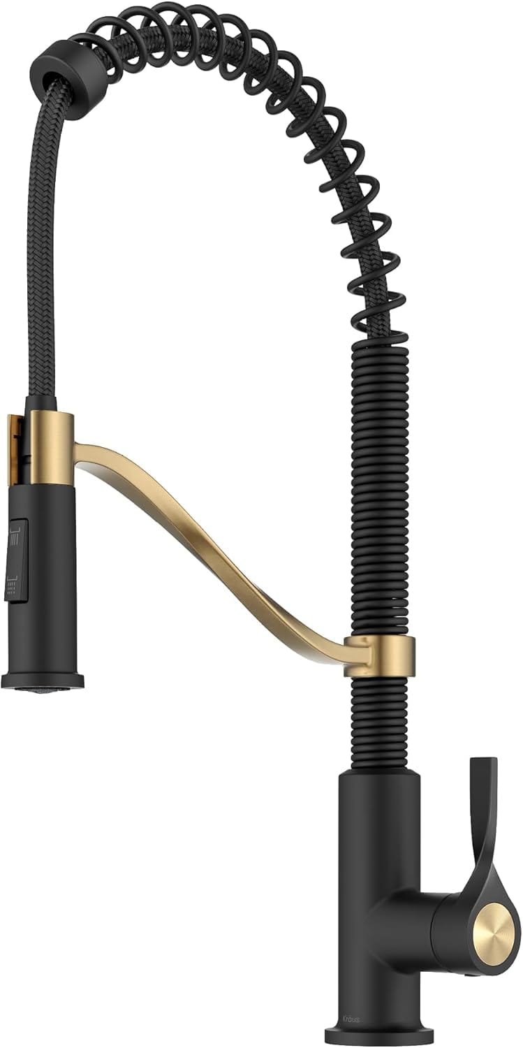 Elegant Two-Tone Kitchen Faucets for a Modern Look