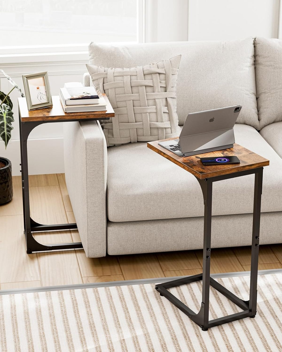 Smart Over-the-Arm Sofa Tables: Perfect for Small Space Living